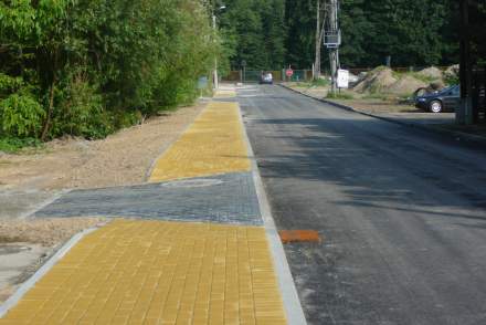 Poprawa bezpieczeństwa ruchu drogowego pomiędzy DW nr 939 i DP nr S 2666 poprzez przebudowę drogi 611024 S w miejscowości Strumień.
