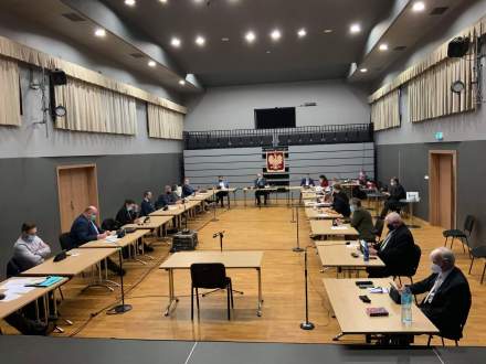 Sesja Rady Miejskiej w Strumieniu 23.02.2021 r.