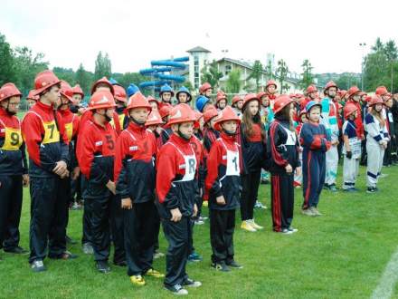 zawody sportowo-pożarnicze Młodzieżowych Drużyn Pożarniczych