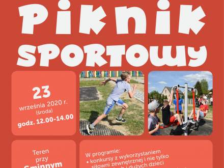 Piknik Sportowy plakat