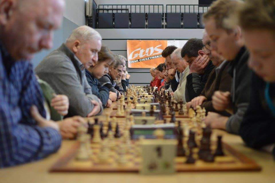 Rozpoczęcie turnieju szachowego fot. Paweł Jałowiczor