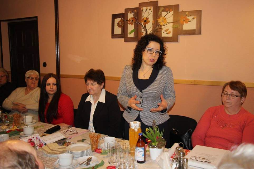 W zebraniu uczestniczyła Burmistrz Strumienia Anna Grygierek