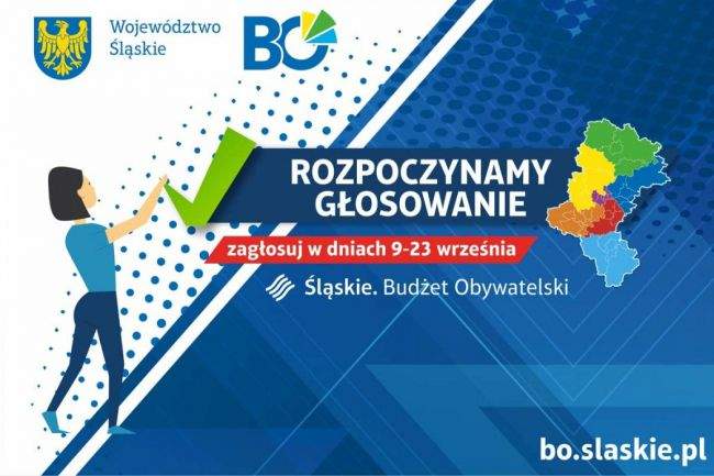 Rozpoczynamy głosowanie - Budżet Obywatelski Województwa Śląskiego Edycja II