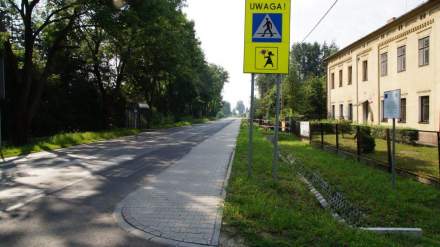 Nowy chodnik w Zabłociu