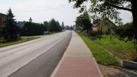 Nowy chodnik w Zabłociu