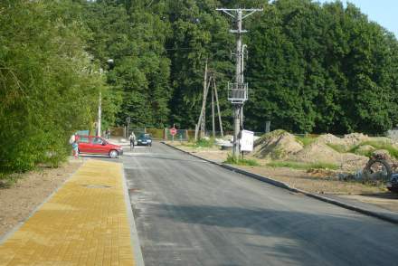 Poprawa bezpieczeństwa ruchu drogowego pomiędzy DW nr 939 i DP nr S 2666 poprzez przebudowę drogi 611024 S w miejscowości Strumień.