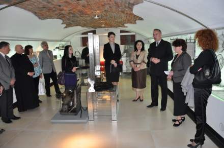 Wnętrza galerii Pod Ratuszem