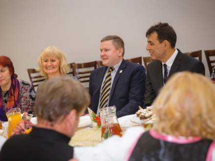 Partnerzy Gminy Strumień na Wigilii Europejskiej