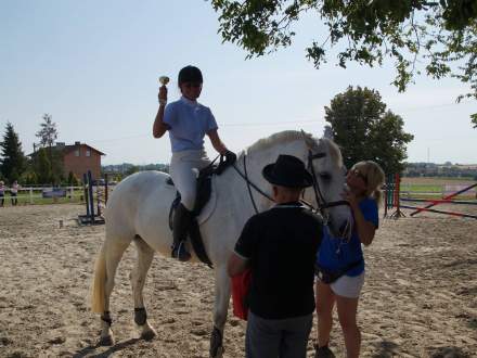 Wręczenie pucharu w kategorii Potęga Skoku