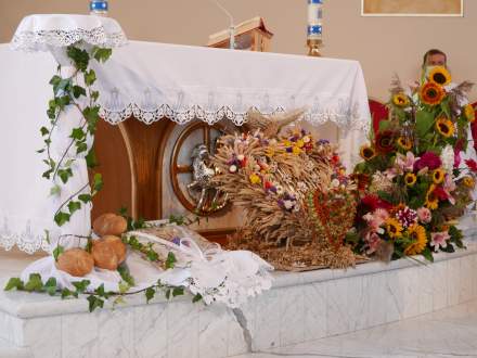 Msza Żniwna w Zbytkowie