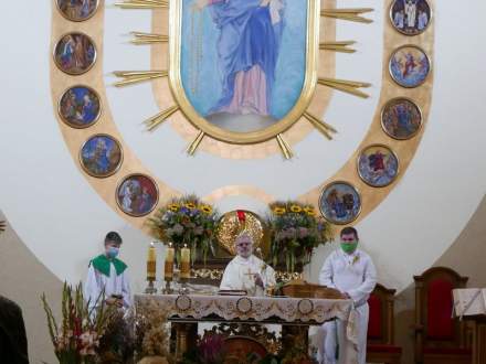 Msza Żniwna w Zabłociu