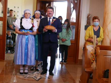 Msza Żniwna w Zbytkowie