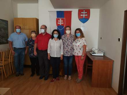 Wizyta w gminie Krasňany