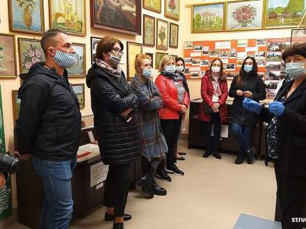 Wizyta w Izbie Regionalnej im. Emilii Michalskiej w Pruchnej