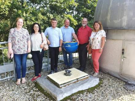 Wizyta w gminie Krasňany