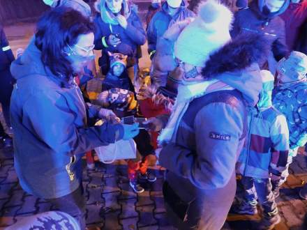 Akcja informacyjno-edukacyjna "Świeć przykładem - bądź widoczny" w Strumieniu