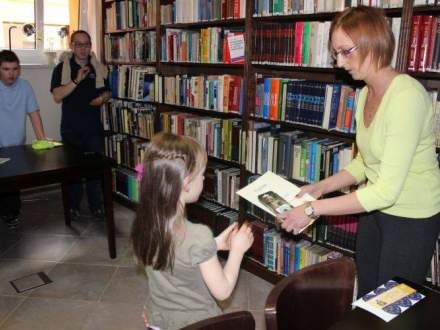 Rozdanie nagród foto. MBP Strumień