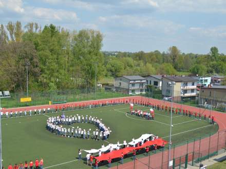 Majowe święto w strumieńskim gimnazjum