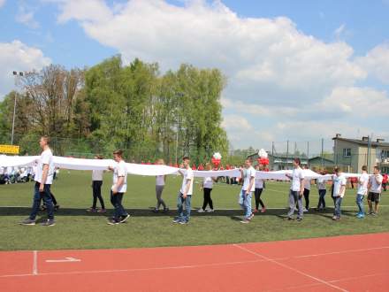 Majowe święto w strumieńskim gimnazjum