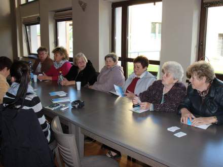 Zebranie wiejskie w Bąkowie