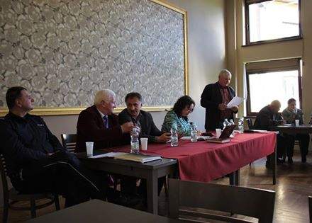 Zebranie wiejskie w Bąkowie