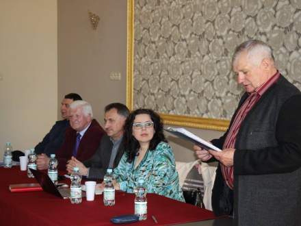 Zebranie wiejskie w Bąkowie