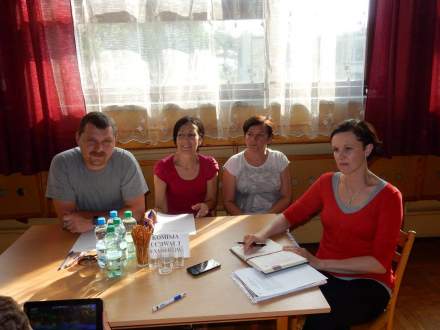 Zebranie wiejskie w Zbytkowie