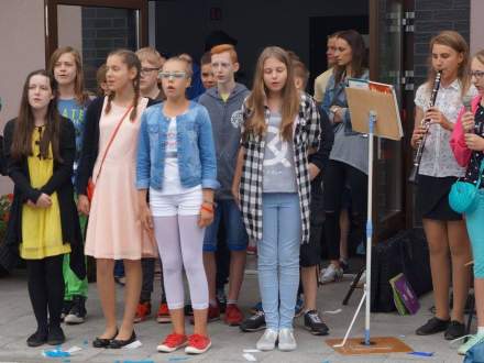 Festyn szkolny w Bąkowie 11.06.2016r.