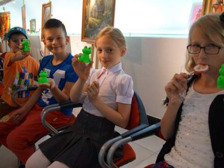 "Bajkowy Świat Dziecka" w Galerii Pod Ratuszem 10.06.2016r.