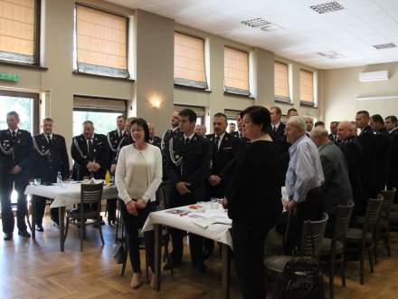 XI Zjazd Oddziału Miejsko-Gminnego Zwiazku Ochotniczych Straży Pożarnych RP w Strumieniu