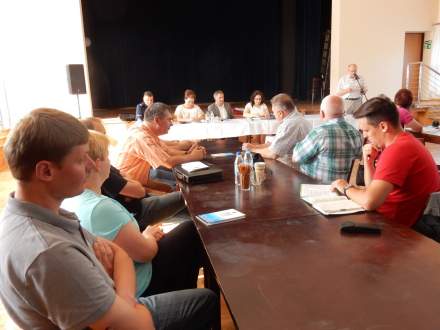 Zebranie sołeckie w Pruchnej