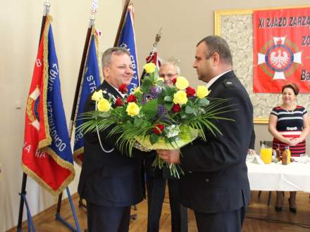 XI Zjazd Oddziału Miejsko-Gminnego Zwiazku Ochotniczych Straży Pożarnych RP w Strumieniu