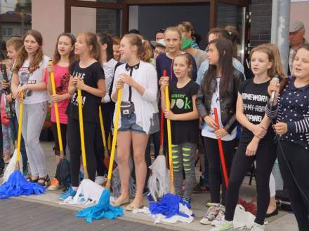 Festyn szkolny w Bąkowie 11.06.2016r.