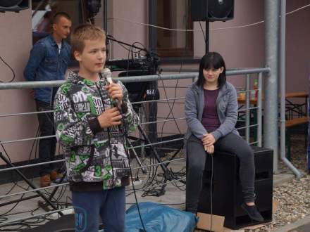 Festyn szkolny w Bąkowie 11.06.2016r.