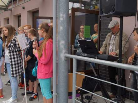 Festyn szkolny w Bąkowie 11.06.2016r.