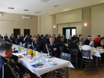 XI Zjazd Oddziału Miejsko-Gminnego Zwiazku Ochotniczych Straży Pożarnych RP w Strumieniu