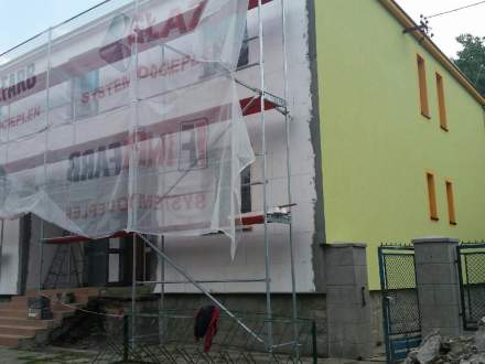 Trwa remont ośrodka zdrowia w Pruchnej fot. ARC