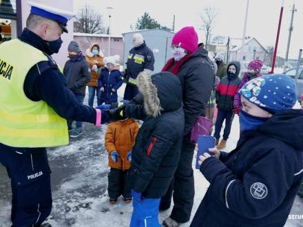 Akcja "Świeć przykładem - bądź widoczny" w Bąkowie