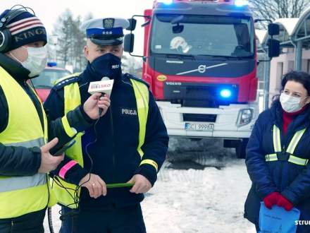 Akcja "Świeć przykładem - bądź widoczny" w Bąkowie