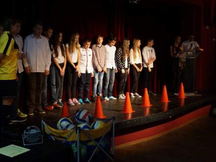 Pasowanie na gimnazjalistę