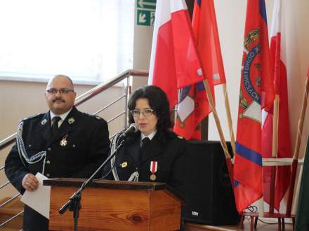 Gości witała Burmistrz strumienia Anna Grygierek