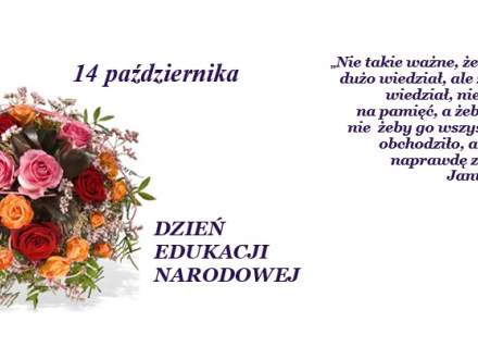 14 października Dzień Edukacji Narodowej