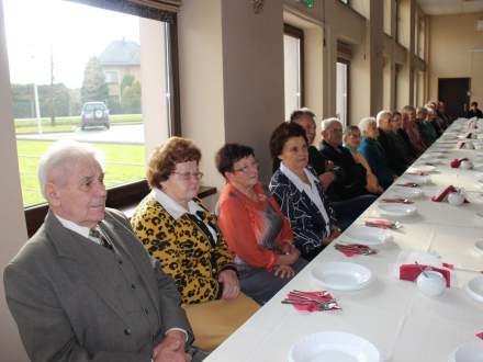 Spotkanie seniorów w Bąkowie 19.11.2016r.