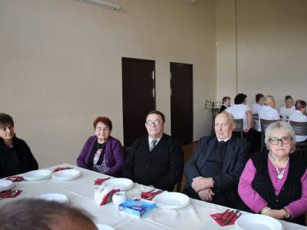 Spotkanie seniorów w Bąkowie 19.11.2016r.