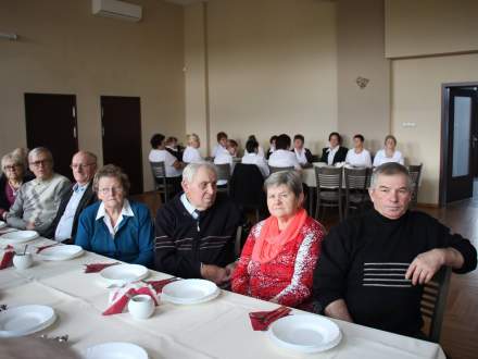 Spotkanie seniorów w Bąkowie 19.11.2016r.