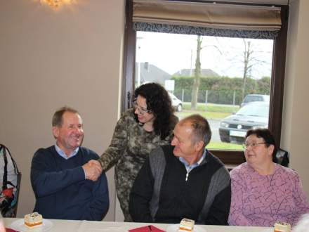 Spotkanie seniorów w Bąkowie 19.11.2016r.