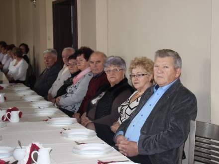 Spotkanie seniorów w Bąkowie 19.11.2016r.