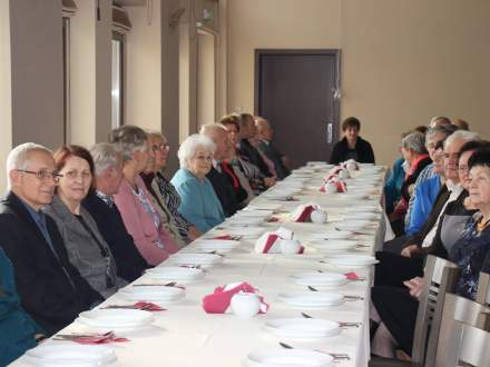 Spotkanie seniorów w Bąkowie 19.11.2016r.