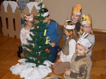 Mikołaj spotkał się z dziećmi w Bąkowie