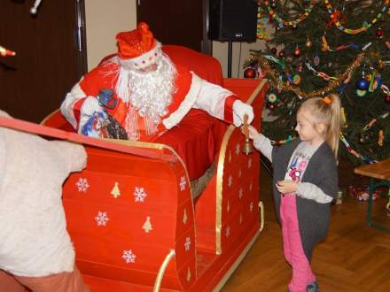Mikołaj spotkał się z dziećmi w Bąkowie